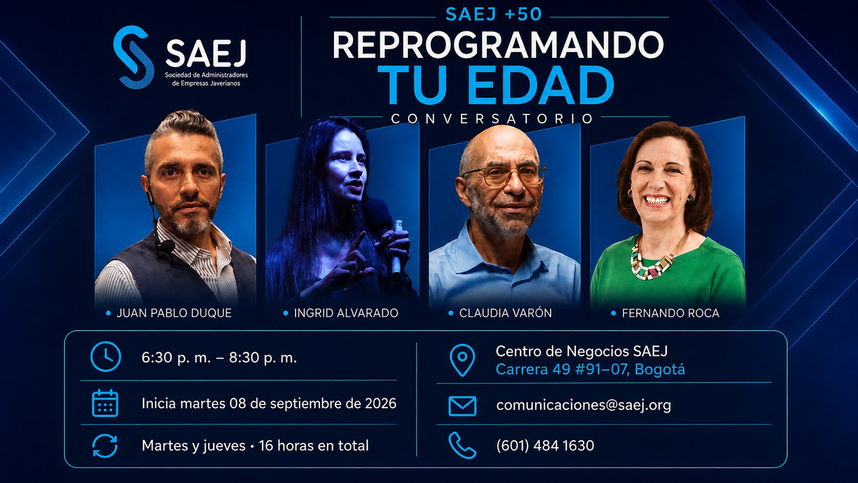 Reprogramando tu edad - SAEJ +50